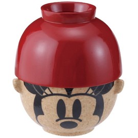 Sun Art Disney Mickey Mouse Soup Bowl and Rice Bowl Set (Resin and Porcelain) SAN1814