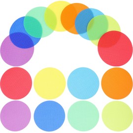 Operitacx 36pcs Carpet Spot Markers Classroom Rug Circles Marker Sit Dots Carpet Floor Spots Markers for Preschool Kindergarten and Elementary Teachers