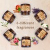 6 Pack Candles for Home Scented, Aromatherapy Jar Candles Gift