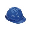 Climax 2451005105000 Polyethylene 6-Point Safety Helmet, Blue