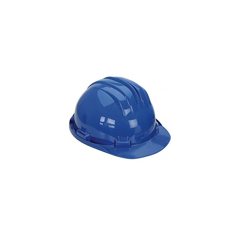 Climax 2451005105000 Polyethylene 6-Point Safety Helmet, Blue