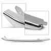 G-PLUS Front Lower Bumper Trim Molding Chrome Compatible with Chevy