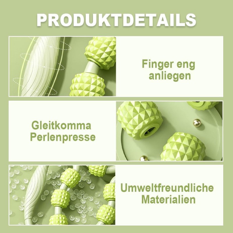 PANYIXUAN Beine Cellulite Roller MassagegeräT, FöRdert Die Durchblutung, Massageroller, Geeignet