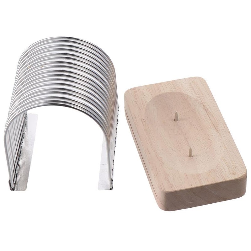 Benytro Stainless Steel Bread Slicer- Bread Slicer for Homemade Bread-Kitchen