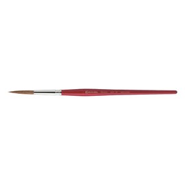 Escoda Bravo Series 6421 Artist Oil and Acrylic Paint Brush, Light Ox Hair, Long Round, Size 6