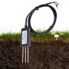 Soil Moisture Sensor, 2-in-1 Multifunctional Soil Moisture Sensor 4-20mA Temperature