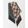 Daks (신세계강남점)DCSC3F121N2 SILK 100%네이비 체크프린트 쁘띠 실크스카프 (Shinsegae Gangnam) DCSC3F121N2