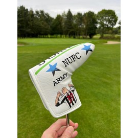 Newcastle Bruno Guimaraes (no 39) Golf Blade Putter Cover with Magnetic Fashener