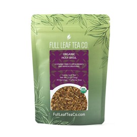 Organic Holy Basil - 2 oz Bag (approx. 30 servings) | Full Leaf Tea Co.