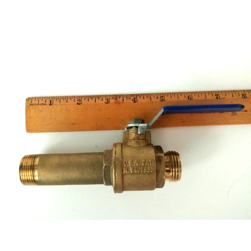 Freedom Flow Brass Water Heater Drain Valve--LOOK at my insides!!!!