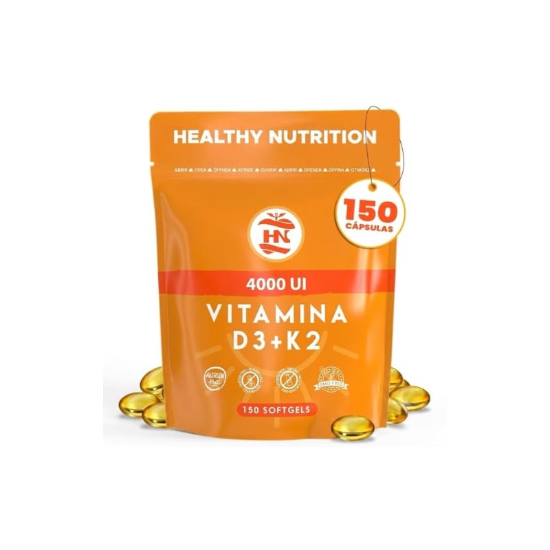 Vitamin D 150 Capsules - Vitamin D3 K2 Capsules –