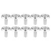 X AUTOHAUX 10pcs Fender Washer Bumper Washer M6 Bolts Engine