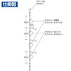 Hayabusa 3 Hooks Gingling Laginskin Hog 5