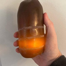 Kangmeile Resin Glowing Stone, Sankara Stone Props, Indiana Jones and The Temple of Doom Glowing Sankara Stones Home Decoration Collectibles