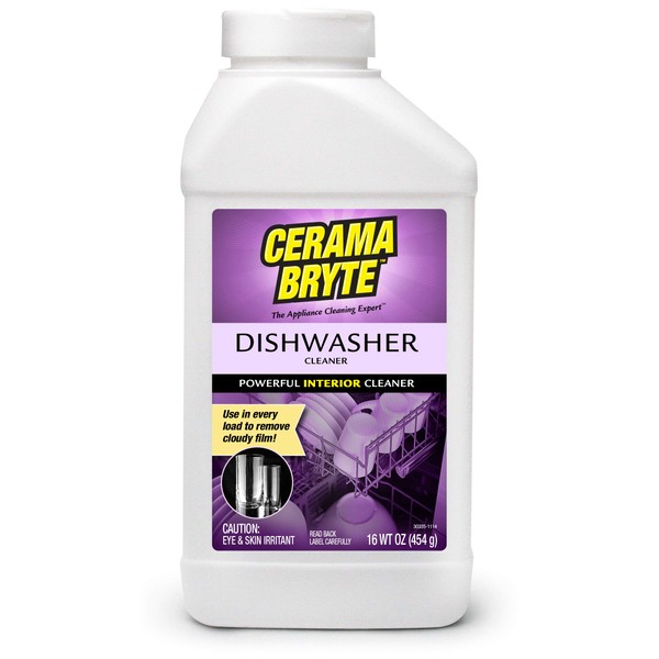 Cerama Bryte-34616 Powerful Interior Dishwasher Cleaner, 16 Ounce, (1 Count), White
