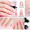 Nail Extension Gel Kit Beautiful Elegant Mild Glitter Decoration Poly
