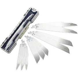6 and 9 in. Bi-Metal Reciprocating Saw Blade Set Multi TPI 12 pk, Mfr: 1214412RKD-A