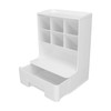 Storage Box Oblique Plug in Design Large Capacity Plastic Pen