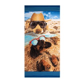 Beach Towel Oversized 28x58 Velour Sand Free Quick Dry Swim Towel Extra Large Light Travel Towel for Adults Beach Accessories Gifts Beach Dogs