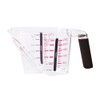 Pearl Metal Softia Over Measuring Cup 250, Black