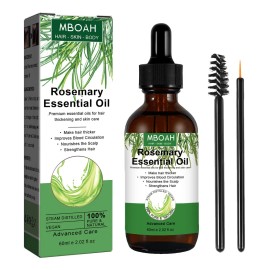 🌿🧴 3x Rosemary Hair & Scalp Revival Oil – Triple Action Strengthening & Growth Set 🌱✨