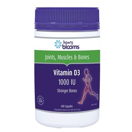 Henry Blooms Vitamin D3 1000IU Cap X 400