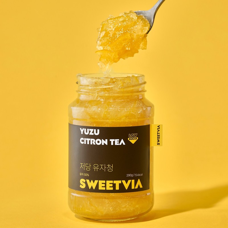 스윗비아 저당 유자청 Sweetbia Low-Sugar Yuja Tea