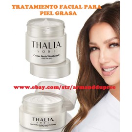 ARABELA PIEL GRASA Y CON BRILLO TRATAMIENTO DE CREMA Y MASCARILLA THALIA SODI SET 2 PZAS