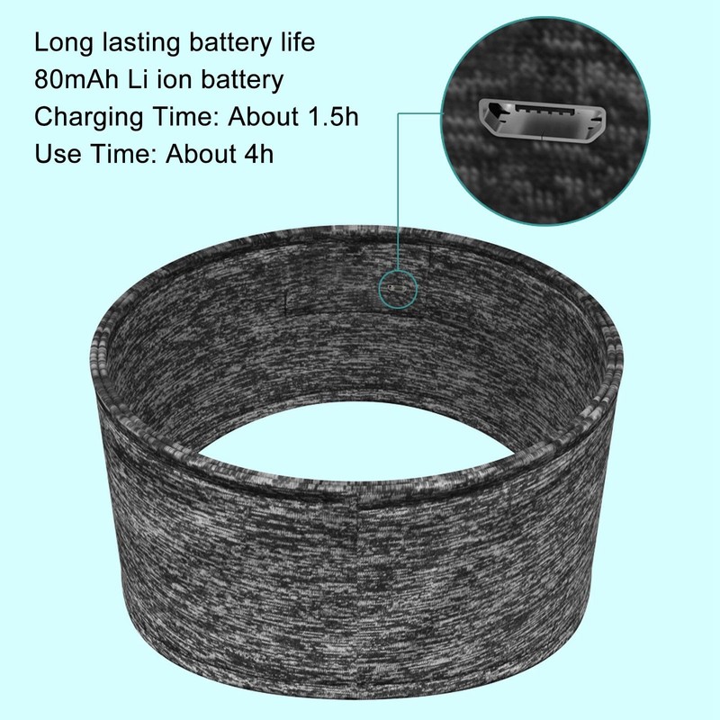 Bluetooth5.0 Sleeping Eye Mask, Wireless Bluetooth Headphones Music Travel Sleeping