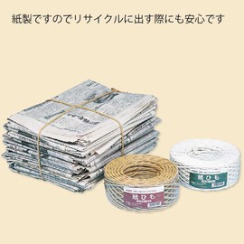 Heiko Paper String No. 30, Approx. 0.1 inch (3 mm) x 166.6 ft (50 m), White 00'001505210