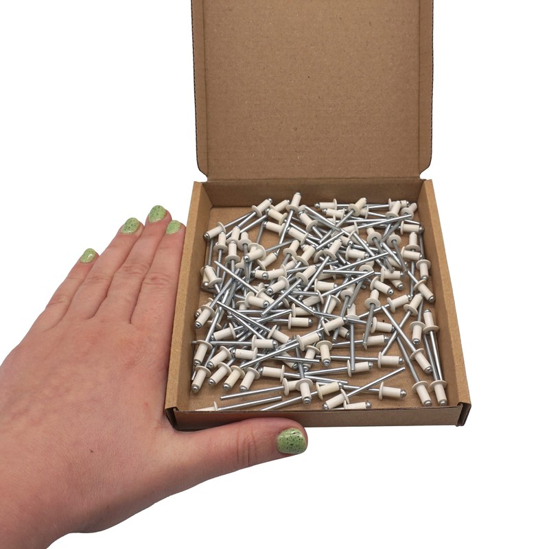 Marcopol (Pack of 100 pcs) Painted Blind Rivets 4.0 x