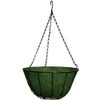 Jute Hanging Basket Liner - Green (12-Inch x 4) Sold