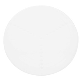 Round Centre Finder Compass, 8 Inch Circular Gauge, Woodworking Rotary Centring Ruler, Transparent Drawing Circles Diameter for Wood Lathe, Quick Draw Circles