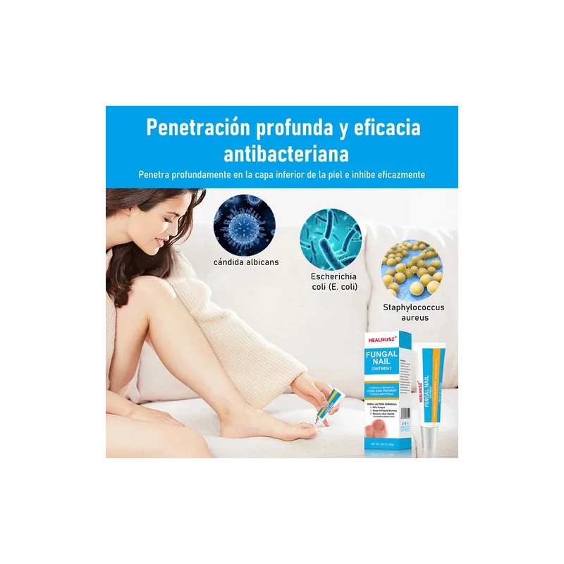 Crema De Uñas Antifúngico Para Uñas De Manos Y Pies