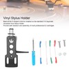 Vinyl Stylus Holder Aluminium Alloy Vinyl Record Phonograph Cartridge Holder