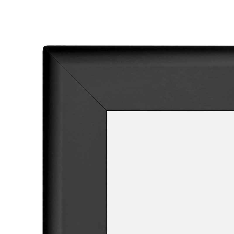 SnapeZo Poster Frame 30x40 Inches, Black 1.7 Inch Aluminum Profile,