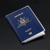 XUTONG 12 Pcs Clear Passport Cover,Australia Waterproof Transparent Protector Travel