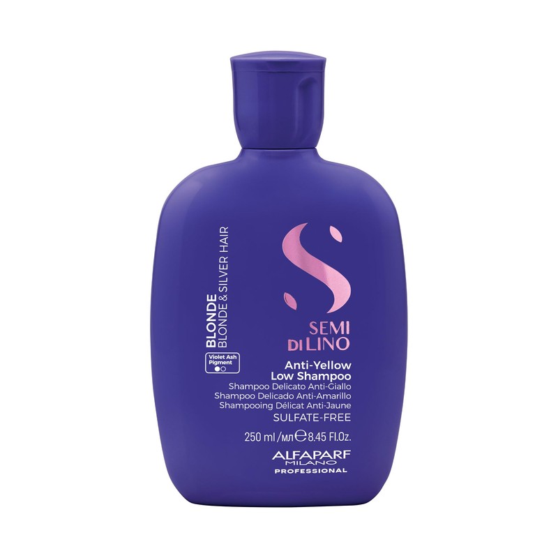 Anti-Yellow Low Shampoo - Champú delicado neutralizador de reflejos amarillentos