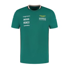 Aston Martin F1 2025 Men's Team Tshirt Green - Size: L