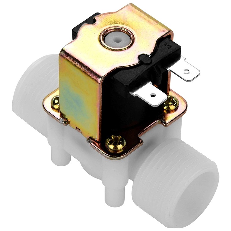 Tissting DC 12 V 3/4 Inch Electric Solenoid Valve, Electromagnetic