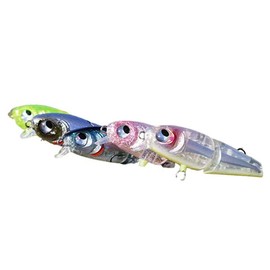 Roodie's Meva Minnow JT S Clear Red Glitter