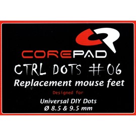 Corepad Skatez DOTS Universal DIY Dots Universal Mouse Sole [Domestic Genuine Product] (#2 (Thickness: 0.03 inches (0.85 mm))