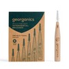 Georganics Beechwood Interdental Brushes ISO 3 (0.6mm) - Naturel and