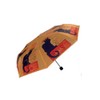 Telescopic Umbrella Black Cat Multi-Coloured