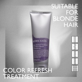 Color Refresh Treatment - Cool Silver Blonde by Bjorn Axen for Unisex - 8.45 oz Hair Color