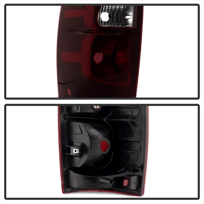 ACANII - For Red Smoke 2007-2013 Chevy Avalanche Tail Lights