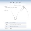 Canal Yondo Sea Silver Pink Gold Necklace, Silver