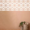 10Pcs Texture Stencils Flower Leaf Painting Stencils Mixed Backgrounds Stencil