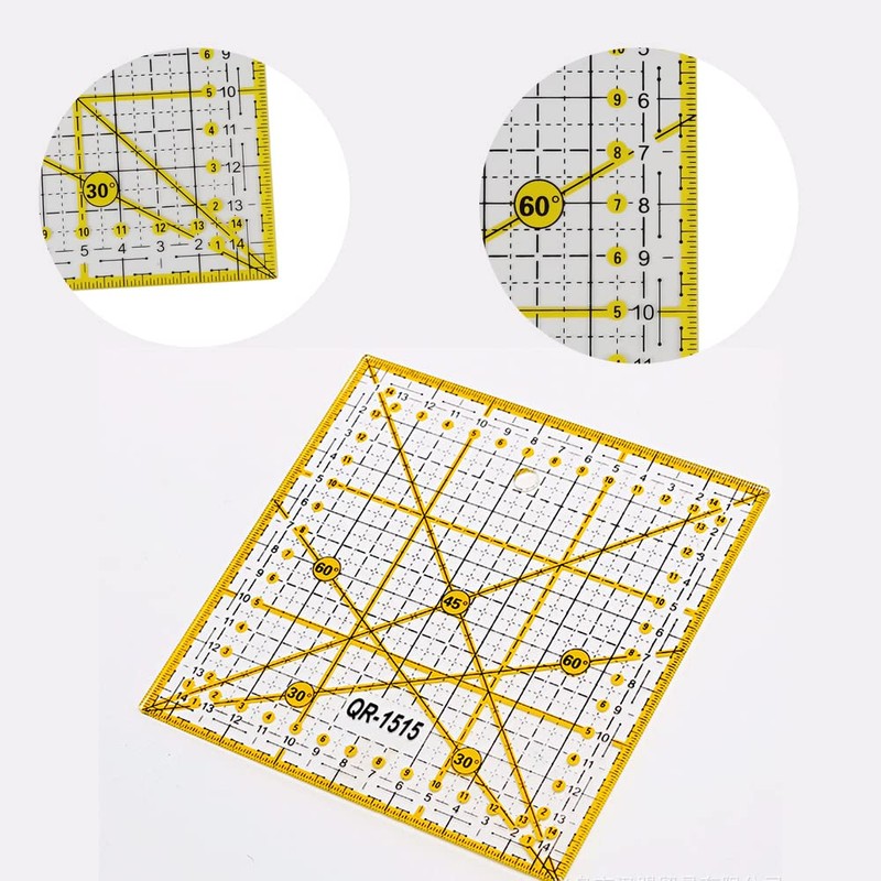 Patchwork Ruler Sewing Machine Quilt Ruler Square Quilt Ruler Sewing