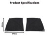 Front Window Sun Shade Covers Elasticized Breathable Mesh Car Side